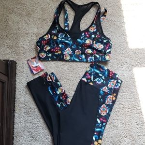 JOYLAB workout pants and sports bra